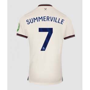 Lacne Muži Futbalové dres West Ham United Crysencio Summerville #7 2025-26 Krátky Rukáv - Preč